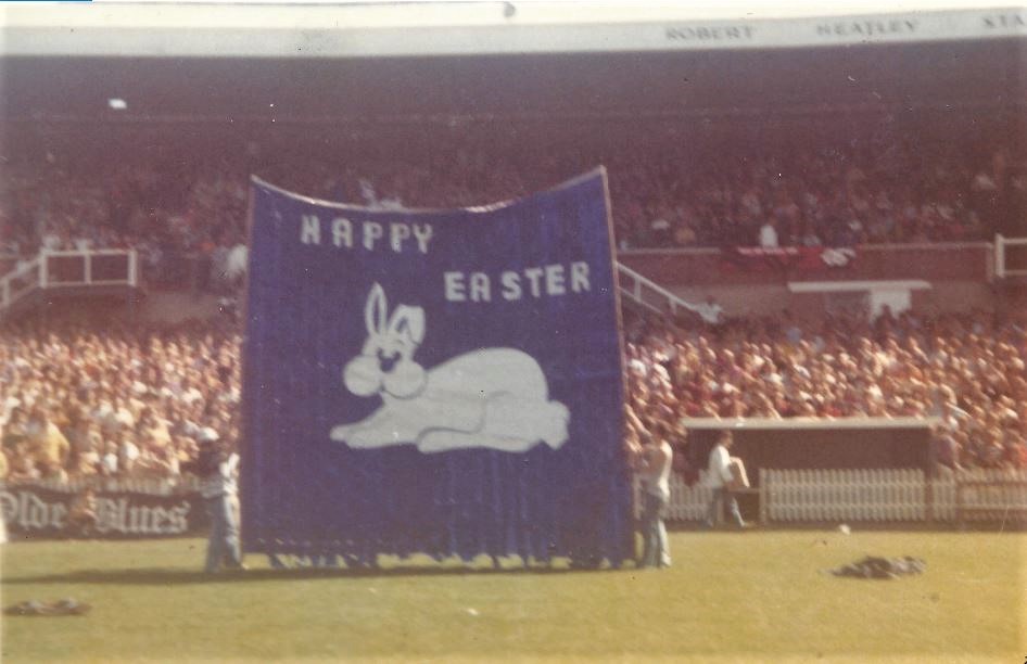 1972 Rnd 1 v Fitzroy banner reverse side
Image: courtesy K. McNair