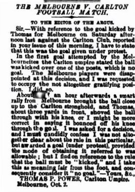 1871 Tom Power's letter
Trove; Argus October 03 p7