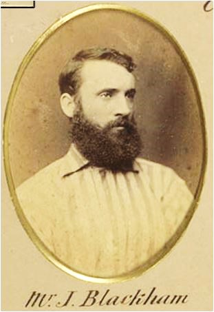 John McCarthy Blackham
Member of the first official Australian Cricket Tour of England in 1878.
National Museum of Australia