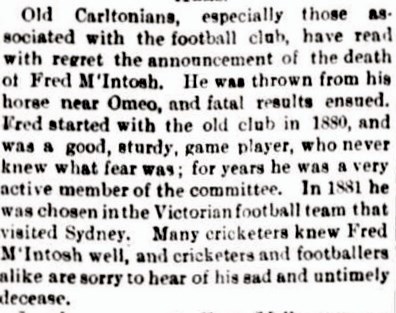 1896 Fred McIntosh obit
'Felix' Australasian November 21 p18