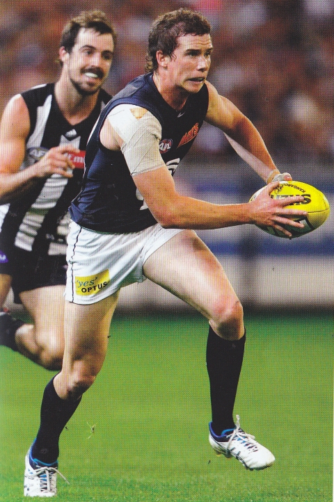 Andy Collins On Debut For Carlton   Rd. 3, 2011