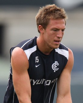 2011 - Jeremy Laidler at training.