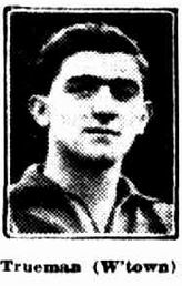 1923 Truman (Carlton 1920) Williamstown FC
Spelt Trueman on photo, but Truman in the associated article.
Trove; Sun News-Pictorial September 03 p16