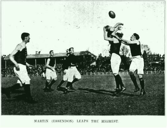 1908 Grand Final v Essendon MCG
Trove; Kalgoorlie Western Argus October 20 p22