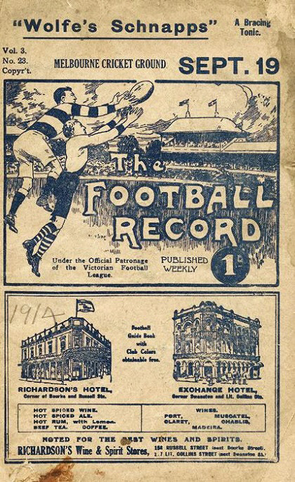 1914 Grand Final Record