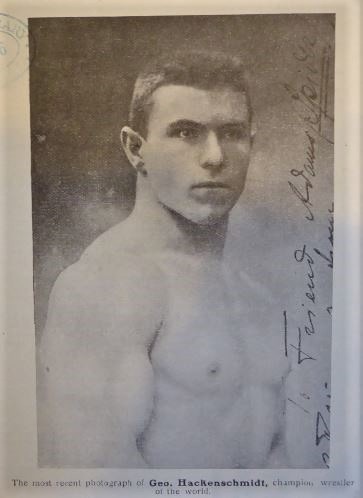 Norman Clark - George Hackenschmidt, champion wrestler of the world.